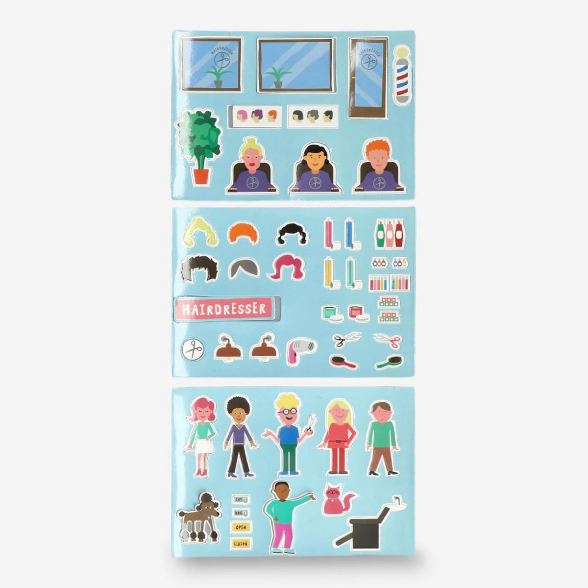 Magnetic book. Hairdresser - Image 3