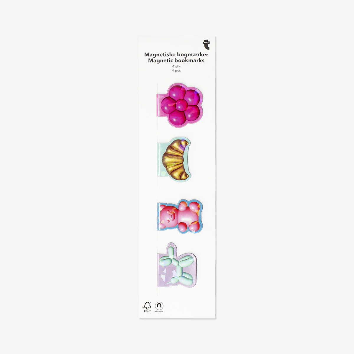 Magnetic bookmarks as icons - 4 pcs - Image 3