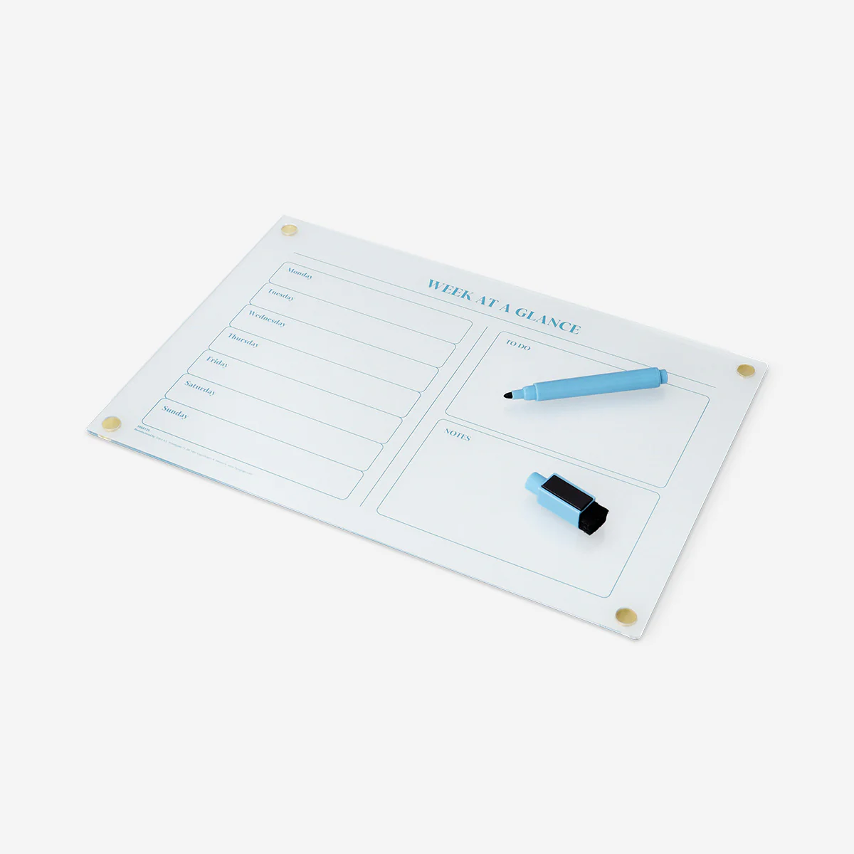 Magnetic planner board with marker - Image 2