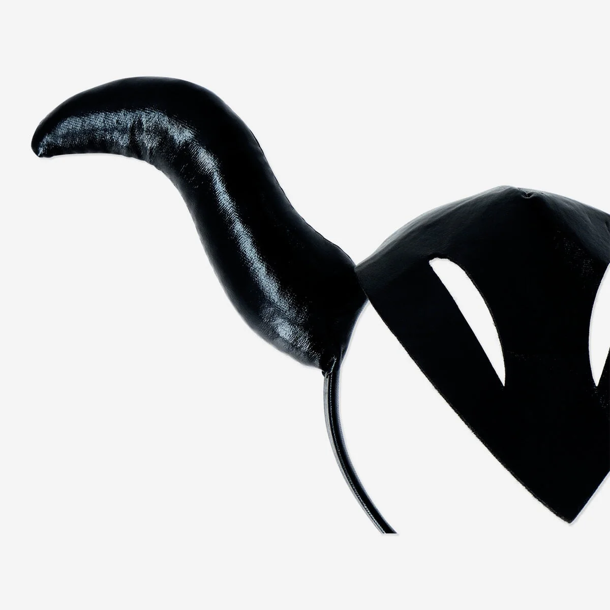 Black horn hairband - For adults - Image 3