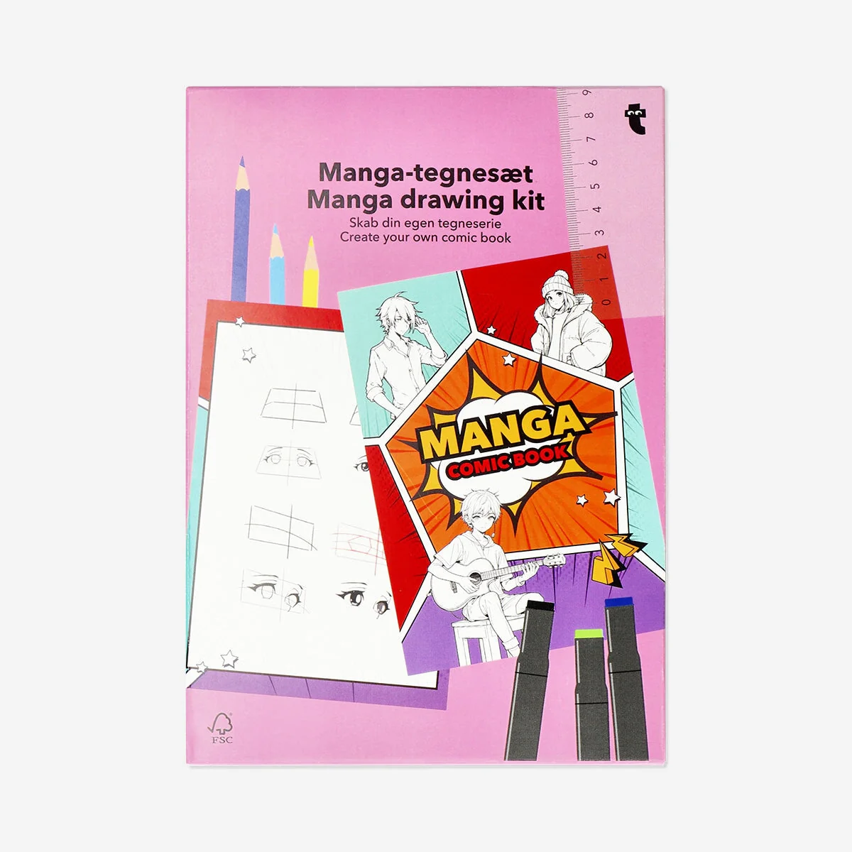 Manga drawing kit