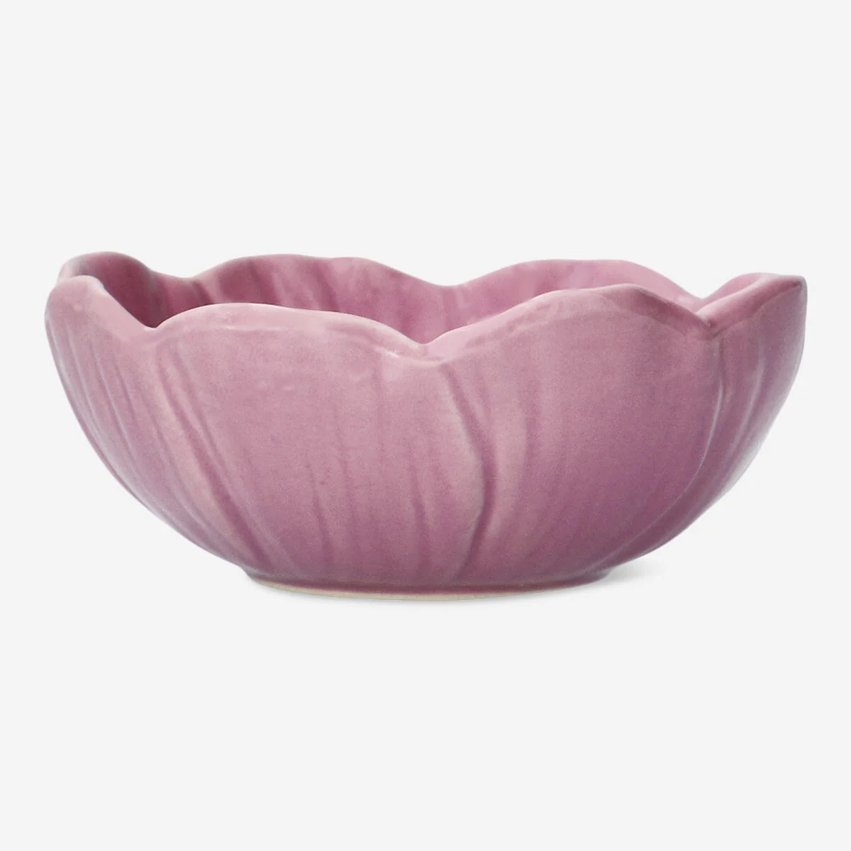 Maroon flower bowl - Small - Image 2