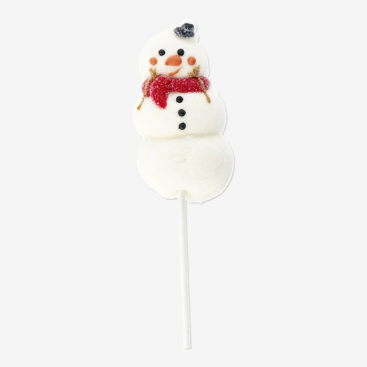 Marshmallow snowman on a stick - Vanilla flavour - Image 2