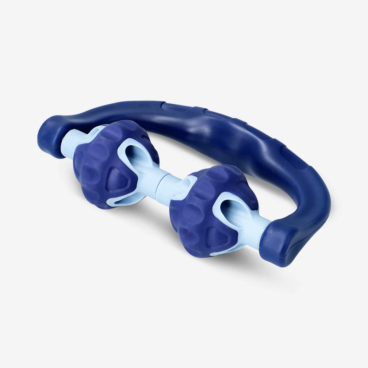 Blue massage roller for arms and legs - Image 2