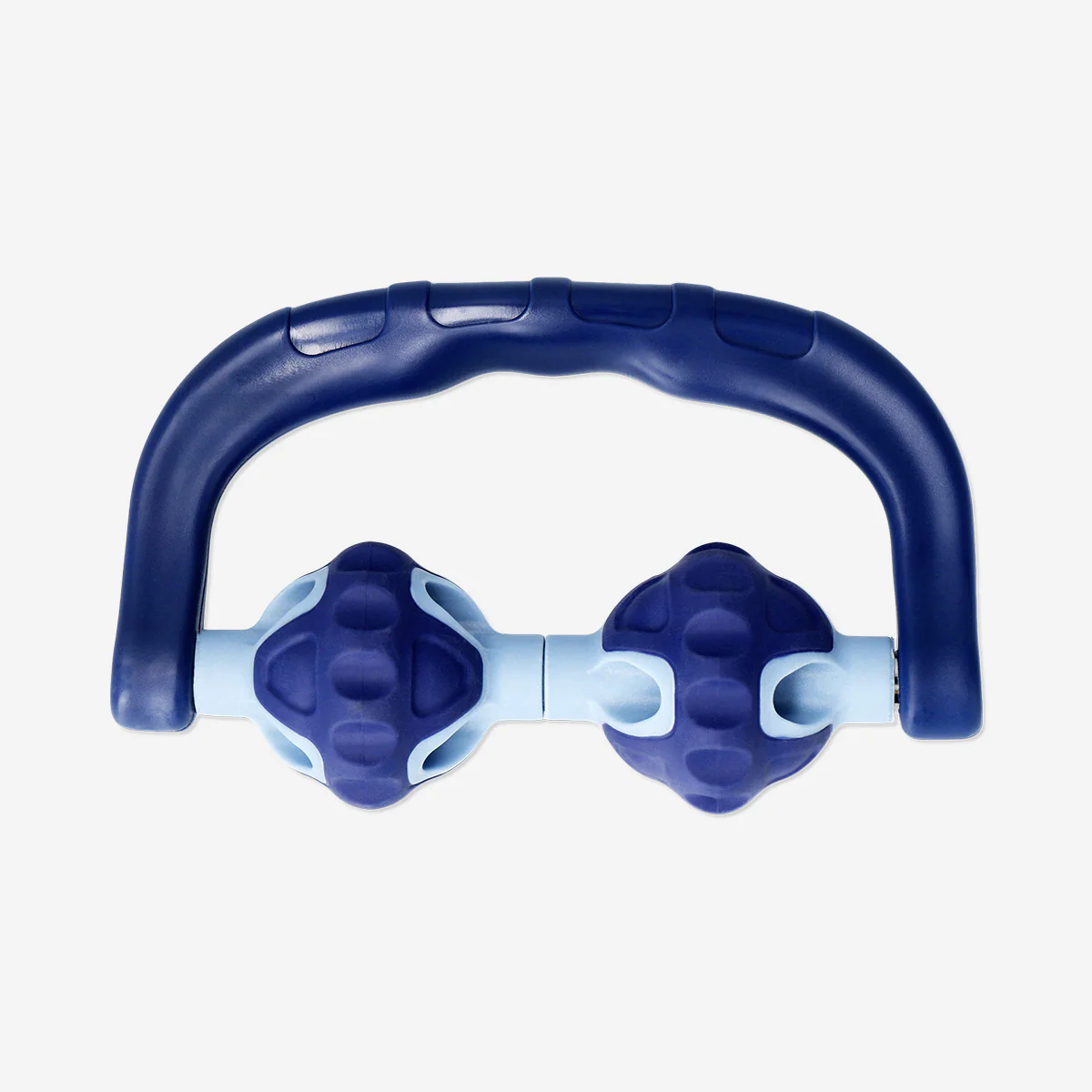 Blue massage roller for arms and legs - Image 3