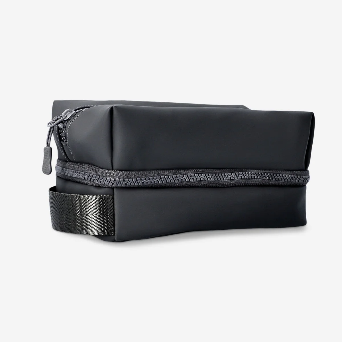Matte grey toiletry bag - Image 2