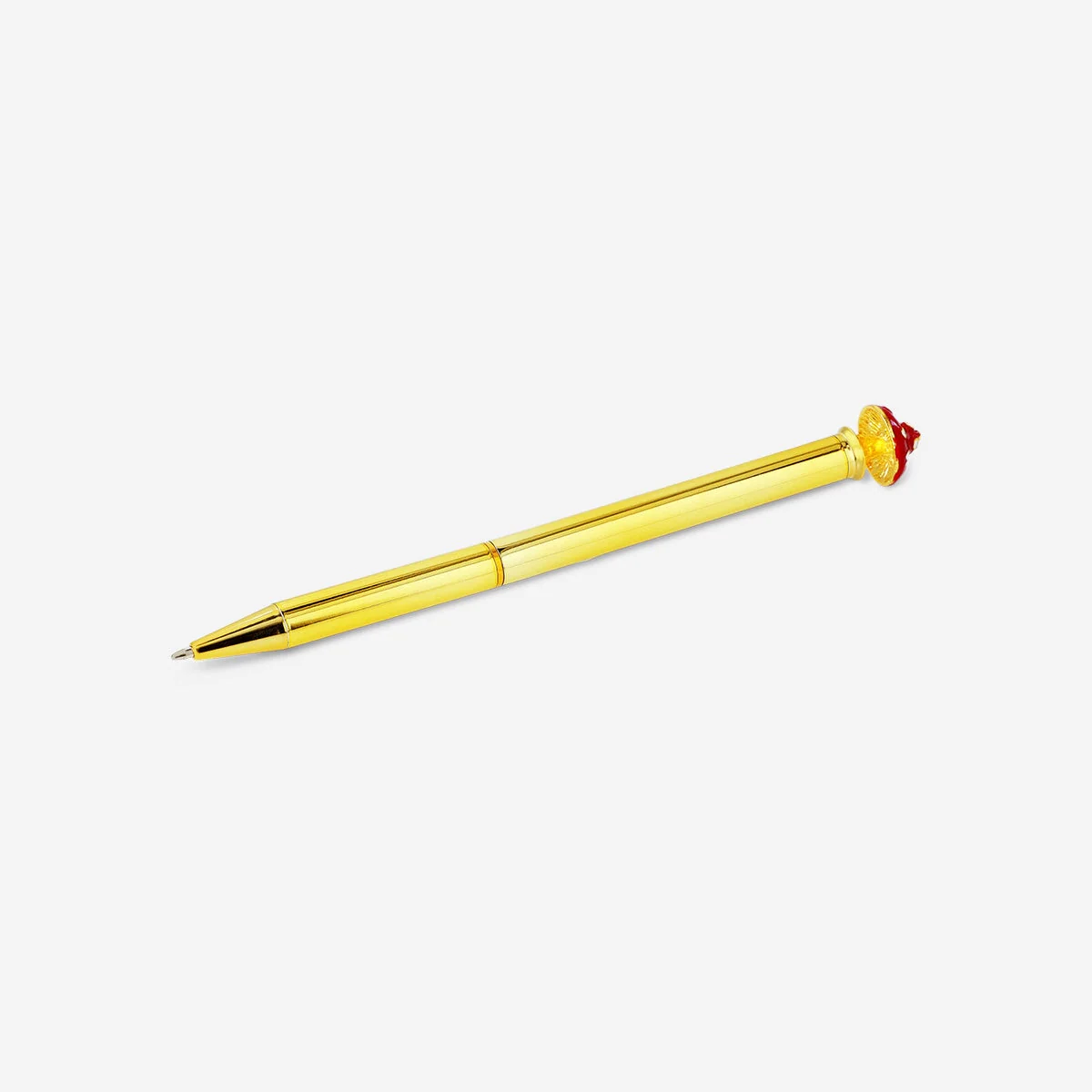 Metal ballpoint pen with mushroom - Image 2
