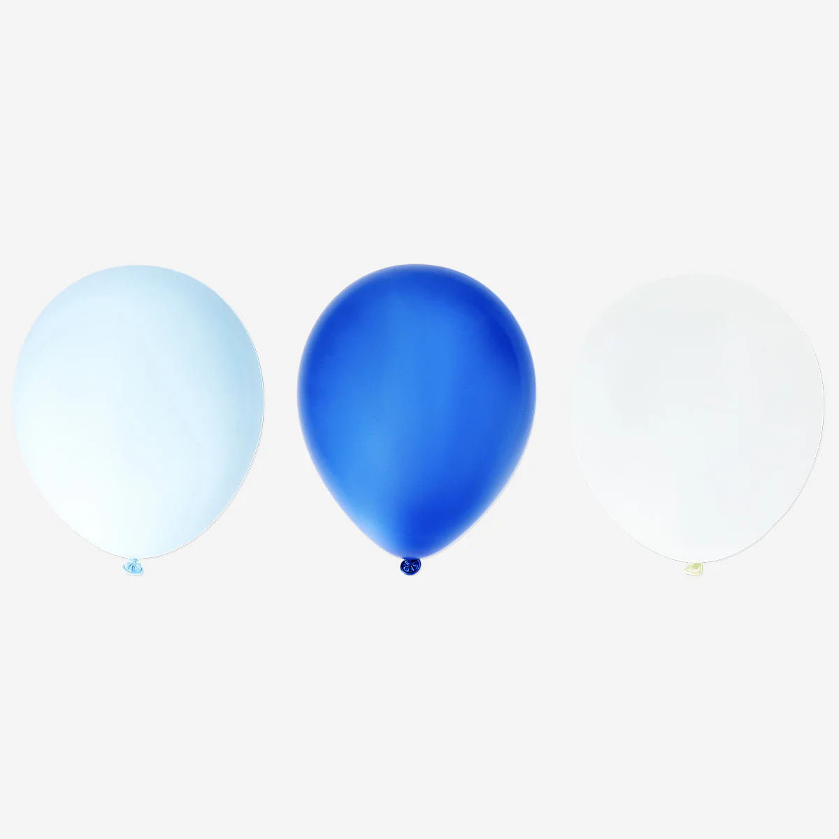 Metallic balloon mix - Blue