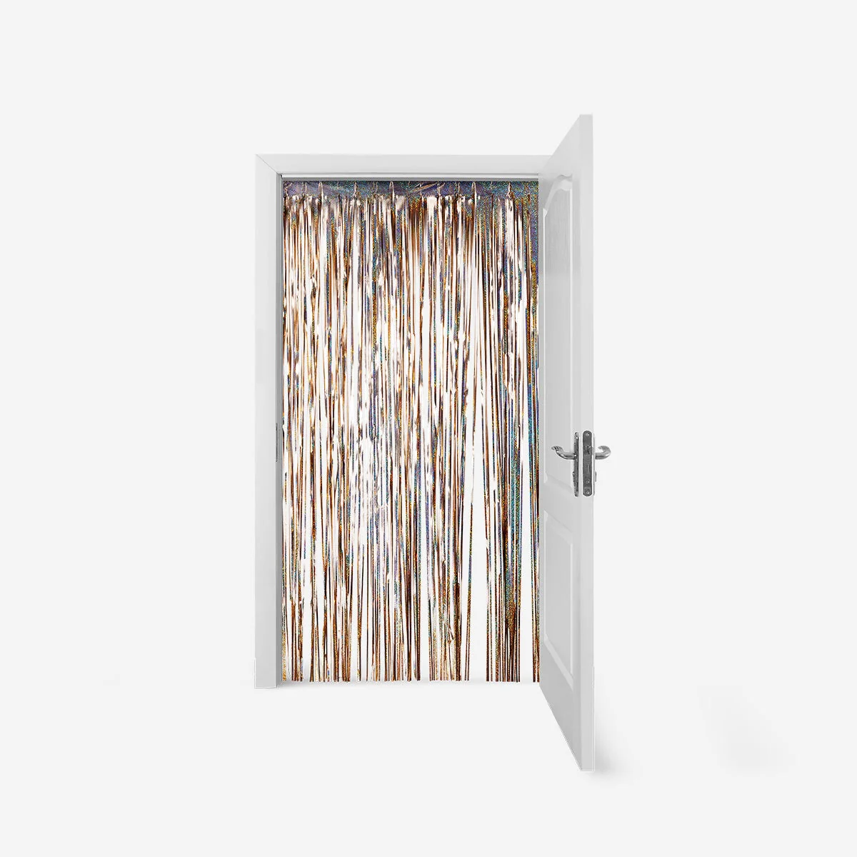 Metallic fringe garland - 250 cm - Image 2