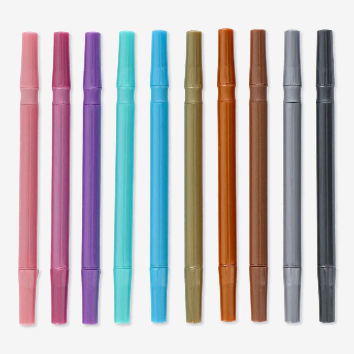 Metallic markers 2-in-1. 10 pcs - Image 2