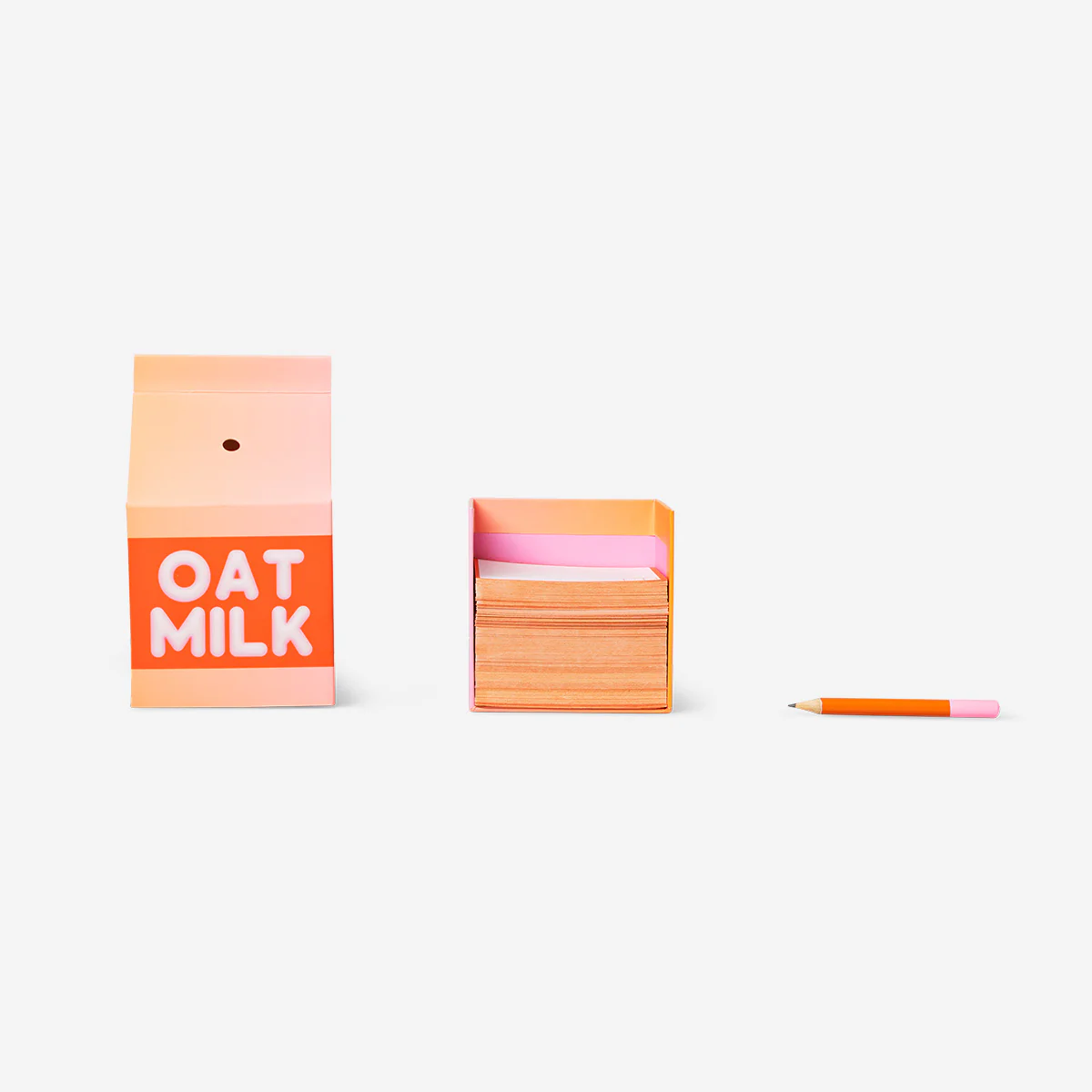 Milk carton memo pad with pencil - Image 3