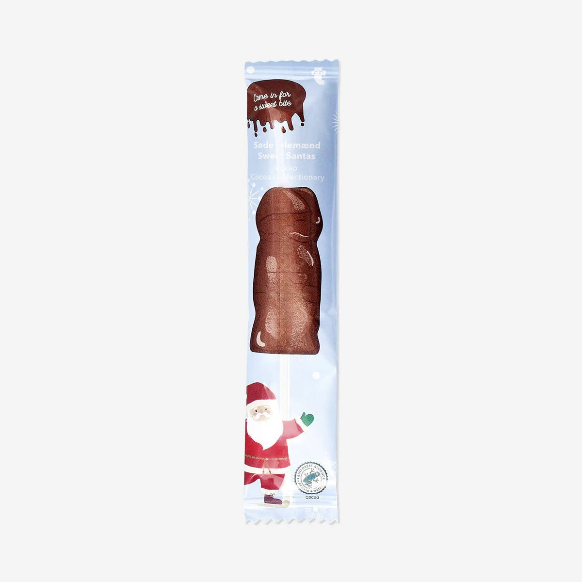 Milk cocoa confectionery Santa lollipops - Image 3