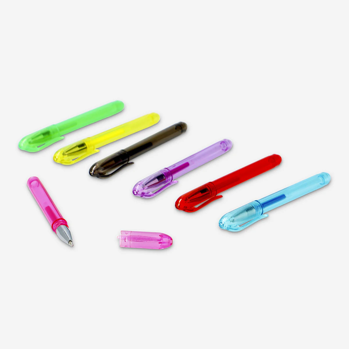 Mini gel ink pens - 7 pcs - Image 2
