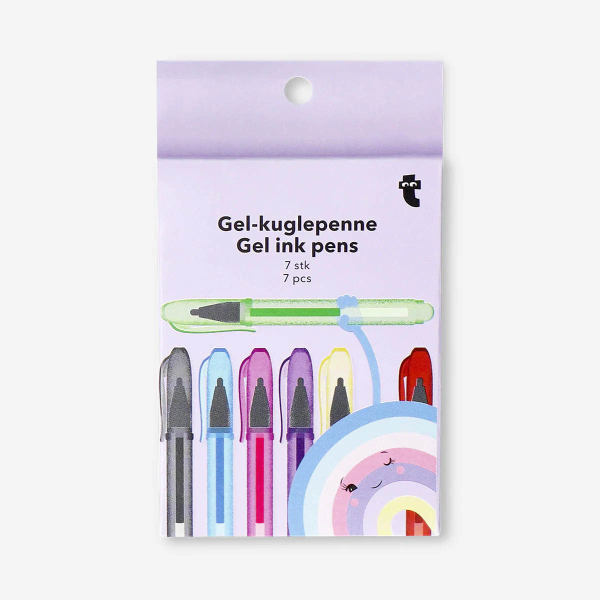 Mini gel ink pens - 7 pcs - Image 3