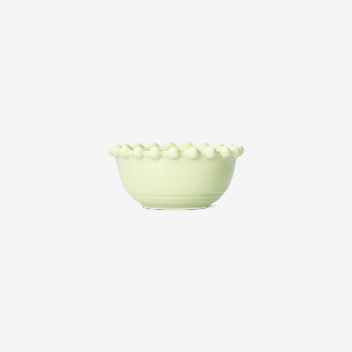 Mini green bowl with bubble edge - Image 2