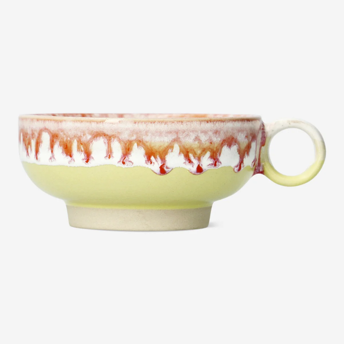 Mug with dripping glaze - 200 ml - Image 3