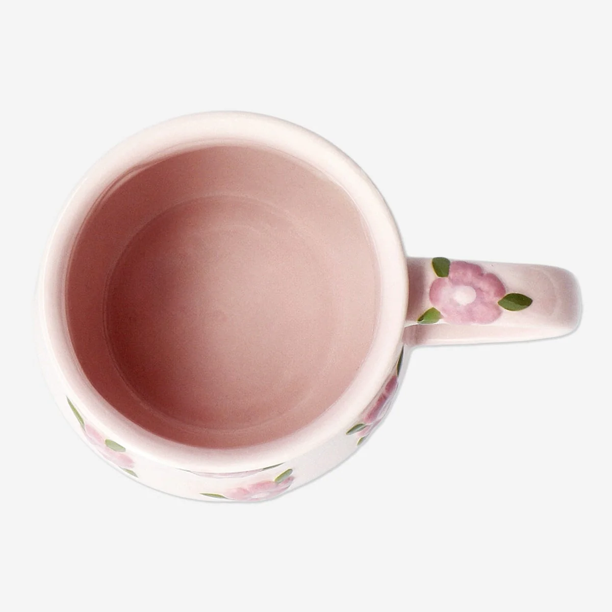 Mug with embossed cherry blossoms - 320 ml - Image 4
