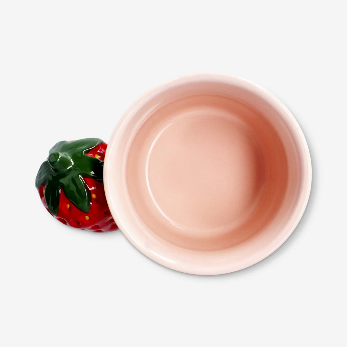 Mug with strawberry handle - 350 ml - Image 3