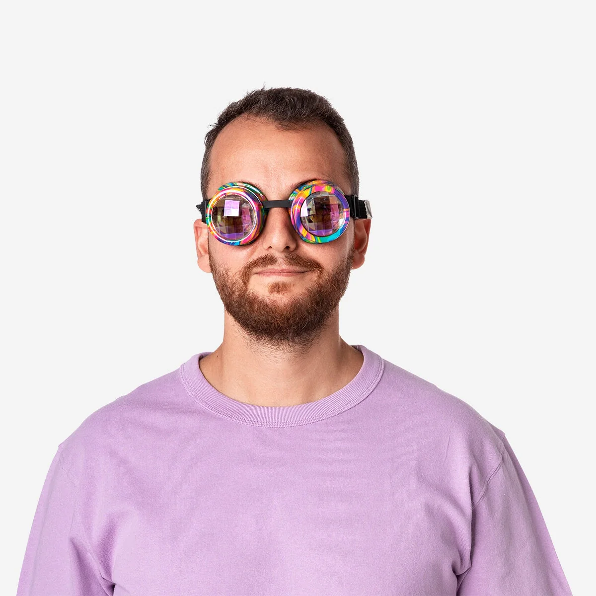 Multi coloured dizzy glasses - Image 2