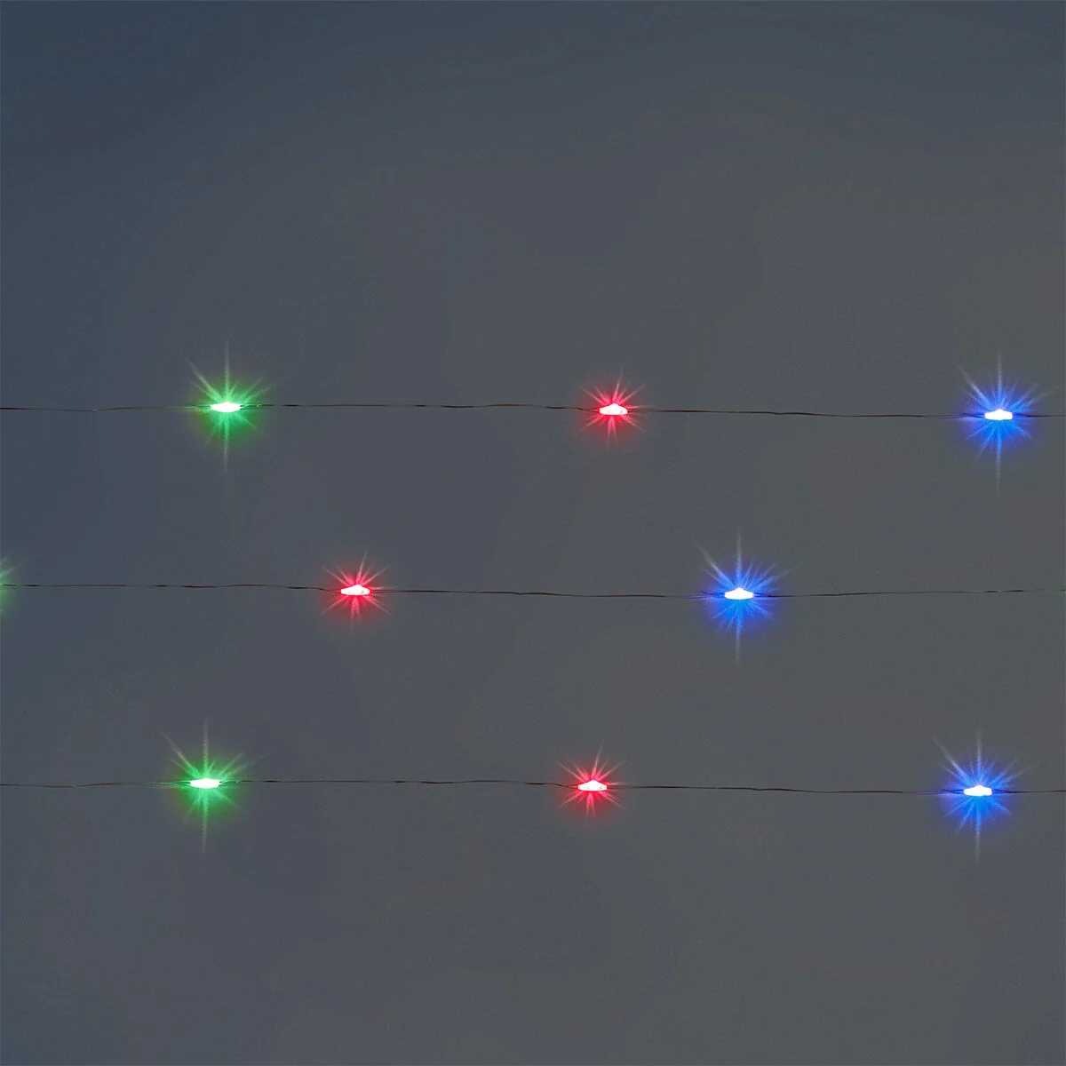 Multi-coloured led string lights - 330 cm - Image 3