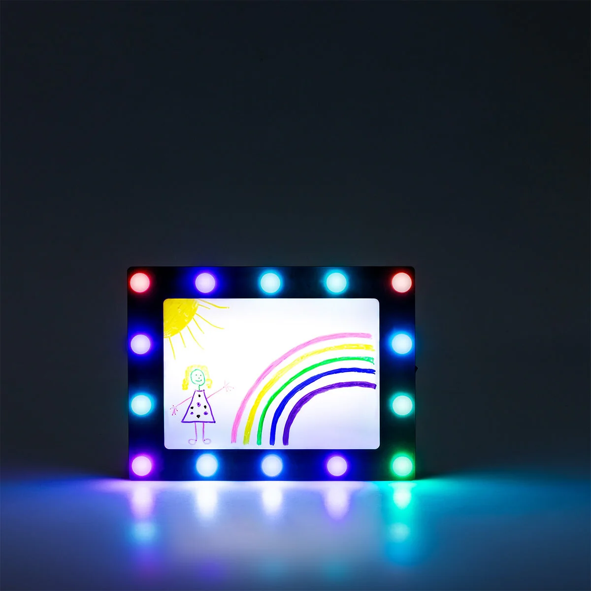 Multi coloured light box with markers - Image 3