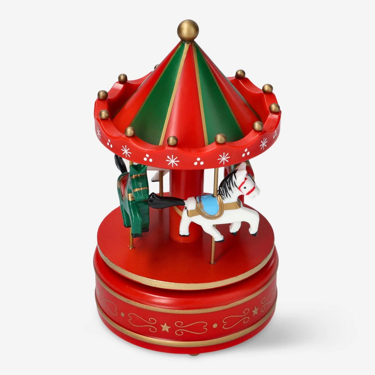 Musical merry-go-round music box - 19 cm - Image 2