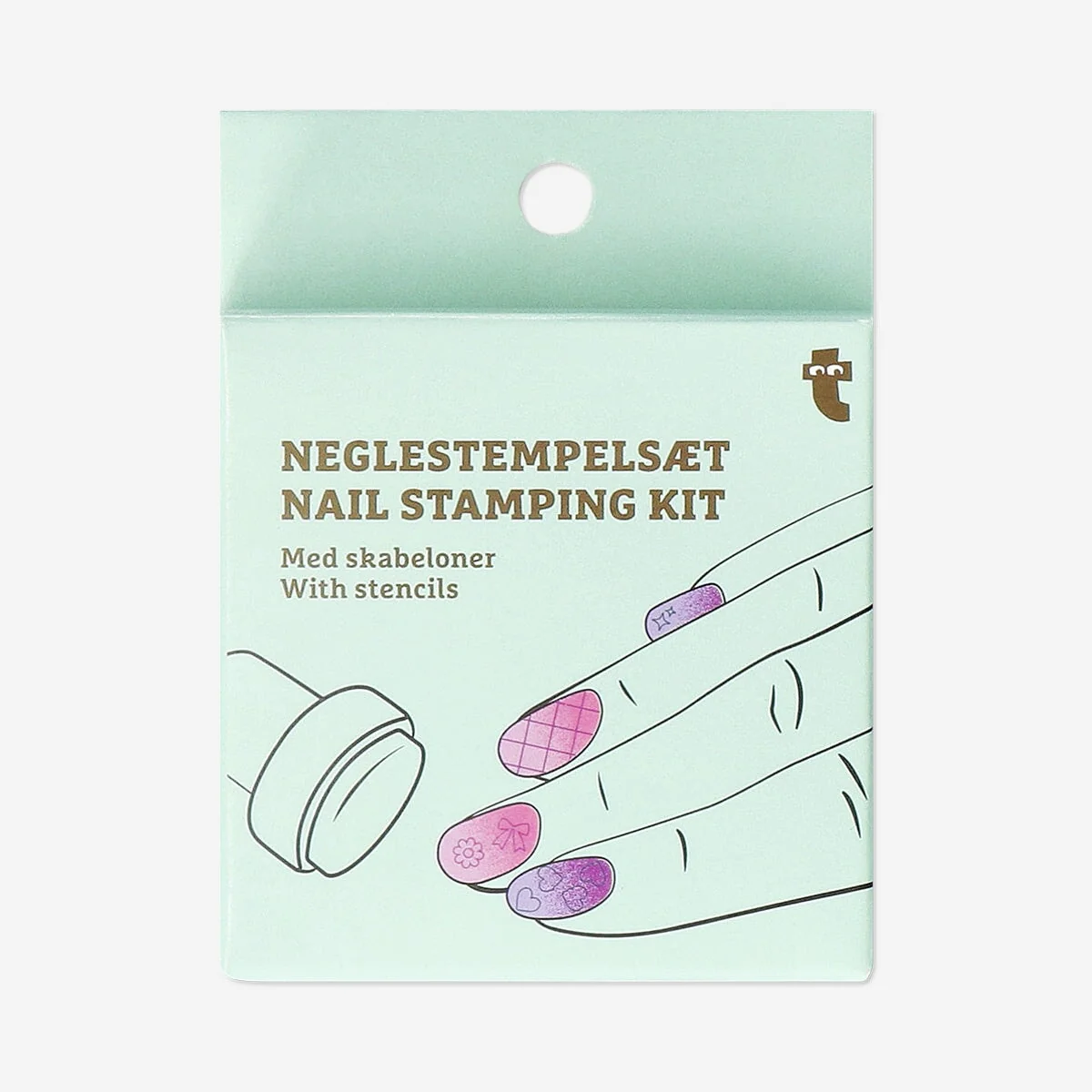 Nail stamping kit with stencils - Image 2