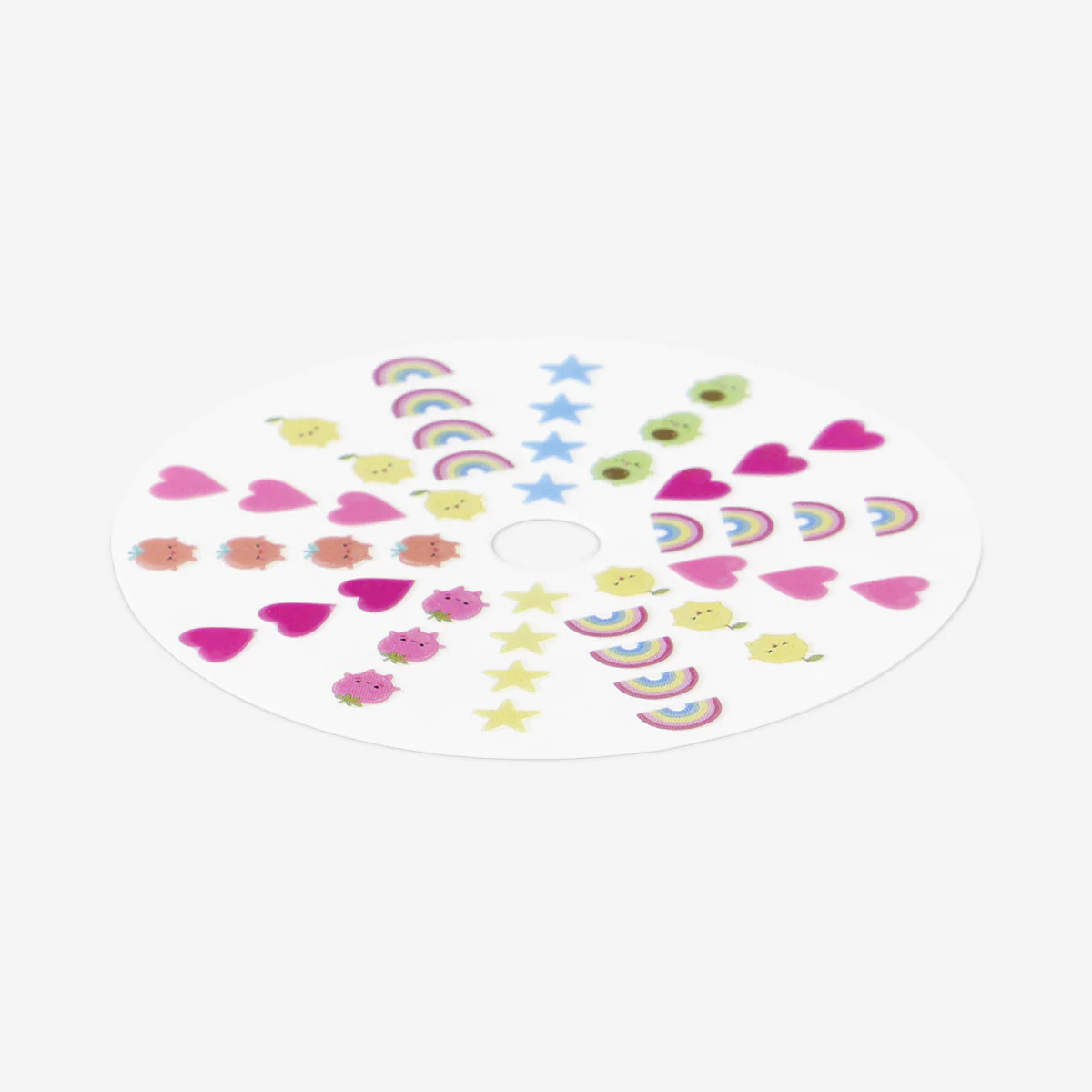 Nail sticker wheel for kids - Fruit theme - Image 3