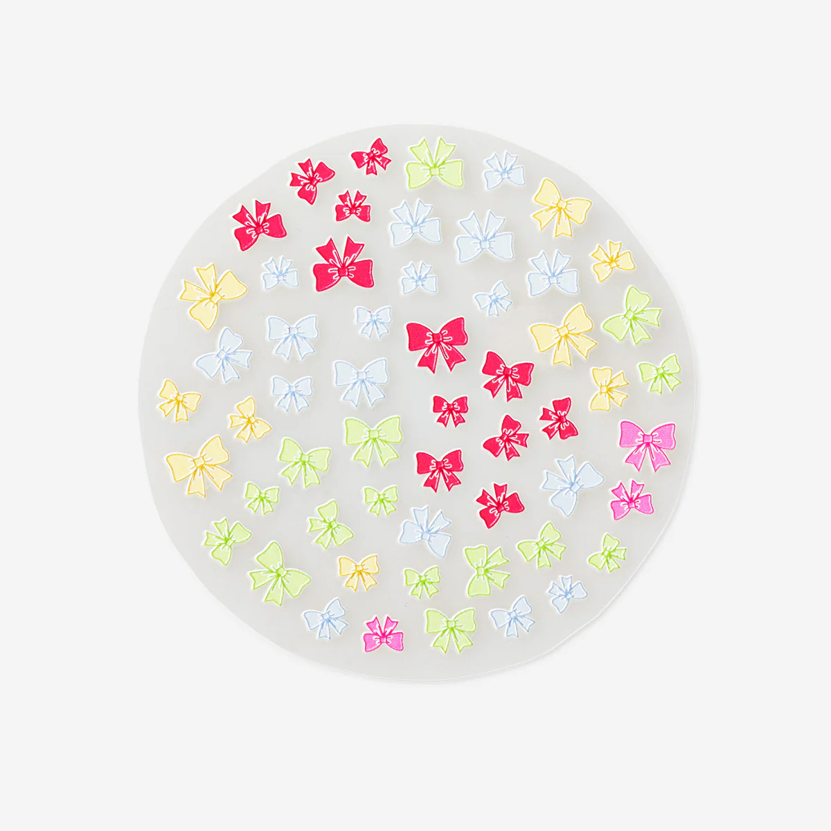 Nail stickers - 3D bows - Image 2
