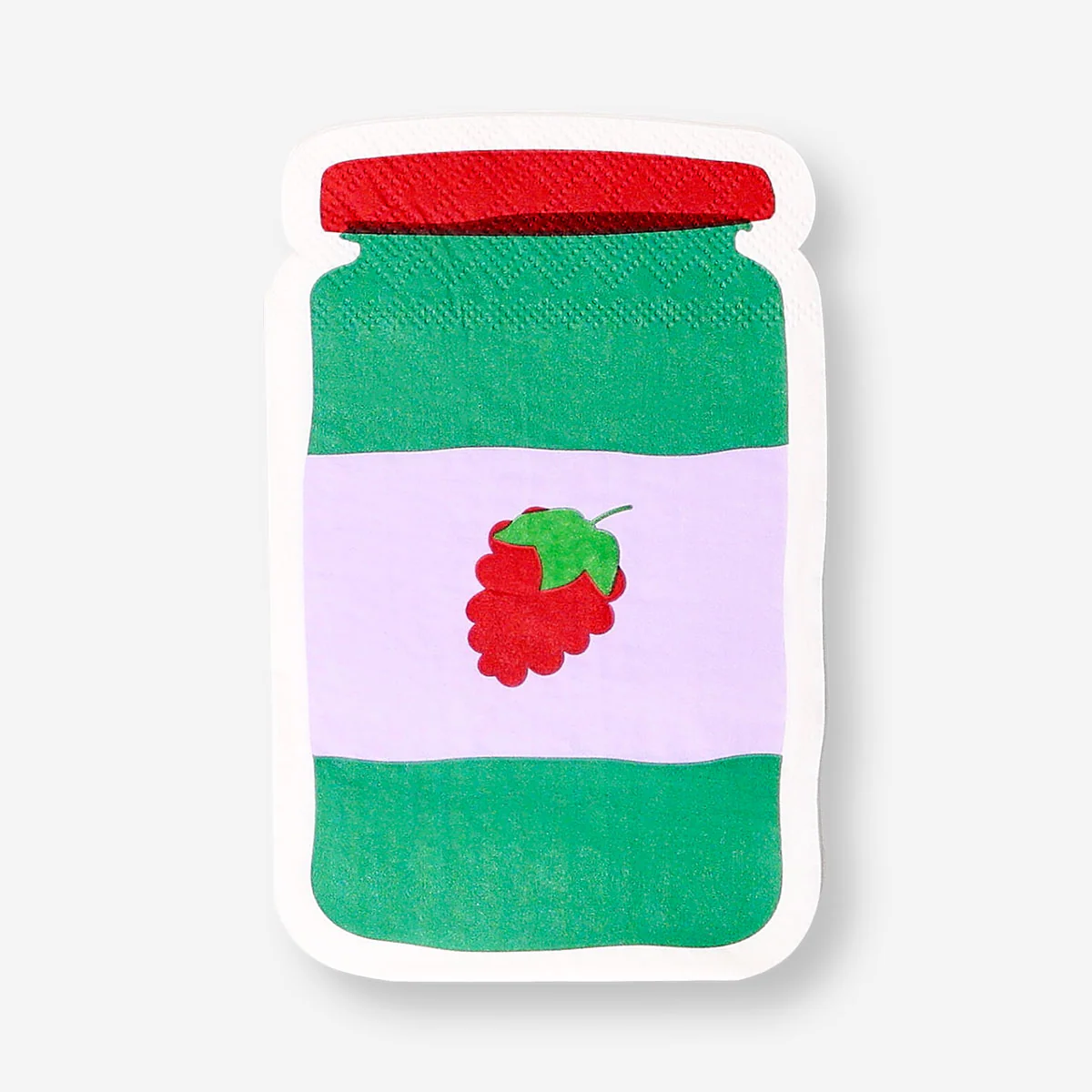 Napkins shaped as jam jar - 16 pcs - Image 3