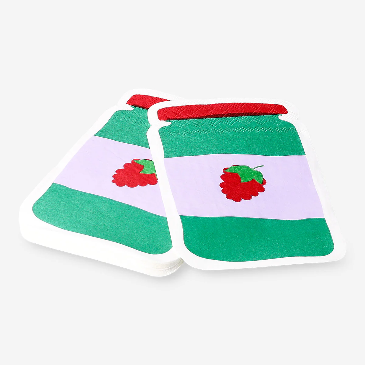 Napkins shaped as jam jar - 16 pcs - Image 4