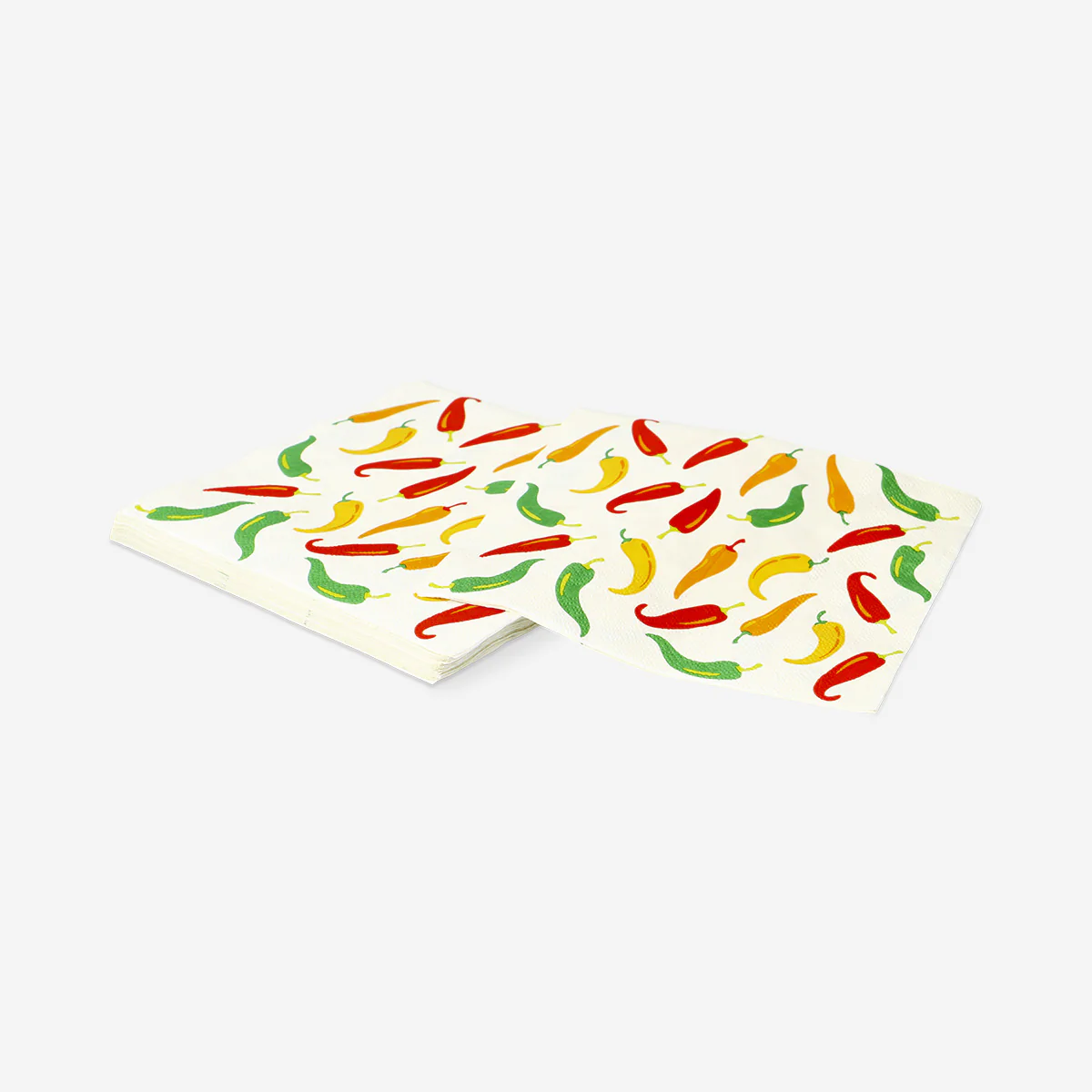 Napkins with chillies - 16 pcs - Image 3