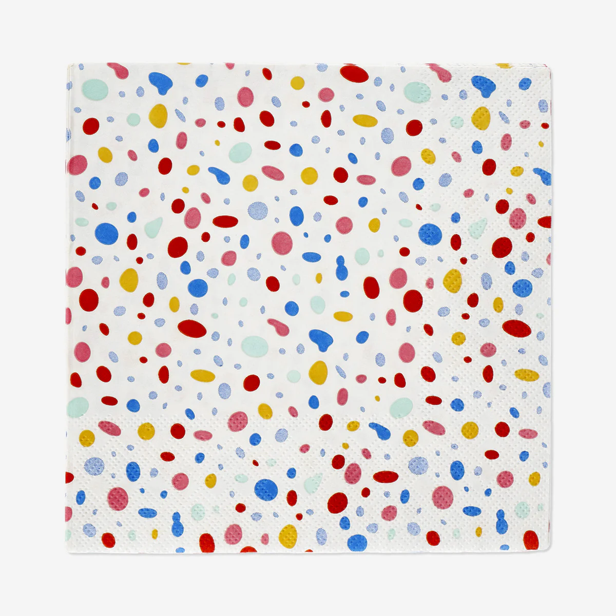 Napkins with colourful dots - 16 pcs - Image 2