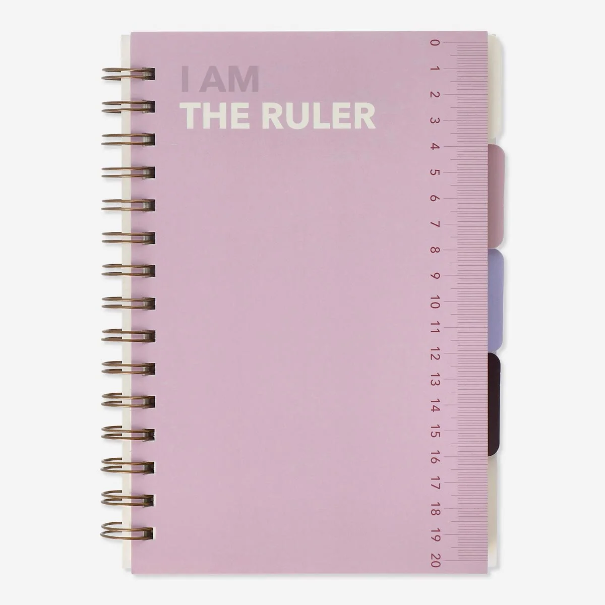 Notebook with page markers. A5