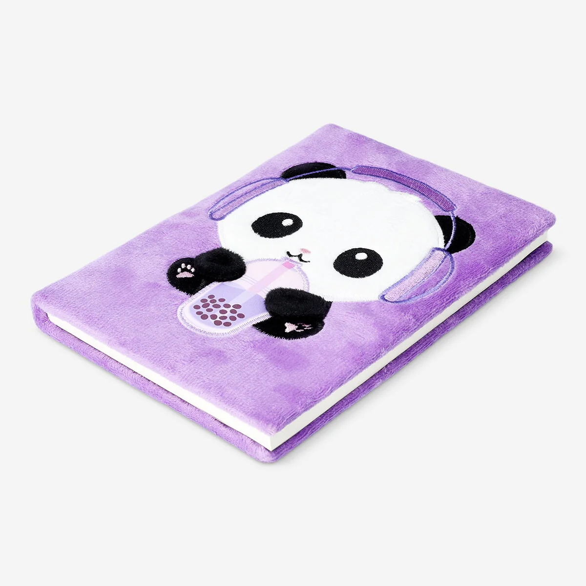 Notebook with soft panda cover - Image 2