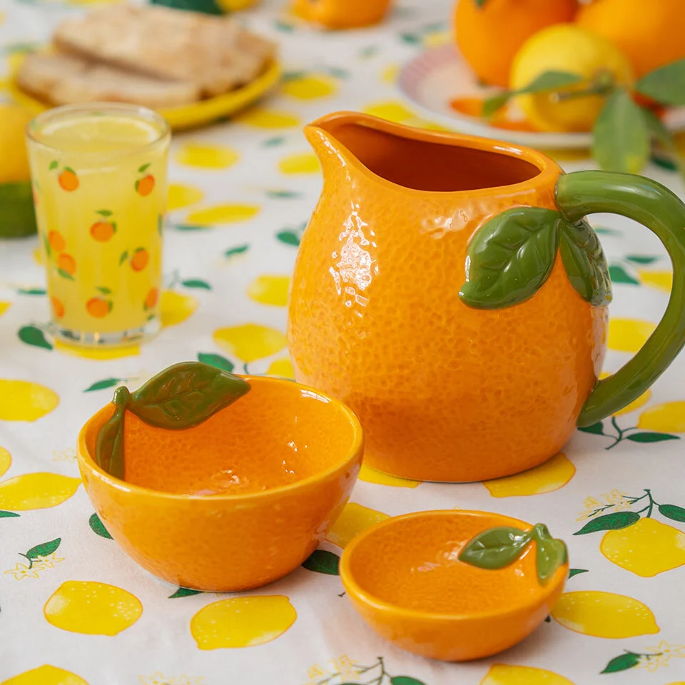 Orange bowl - 10 cm - Image 2