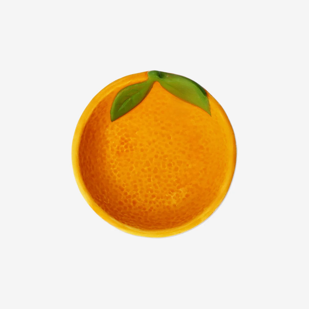 Orange bowl - 10 cm - Image 3