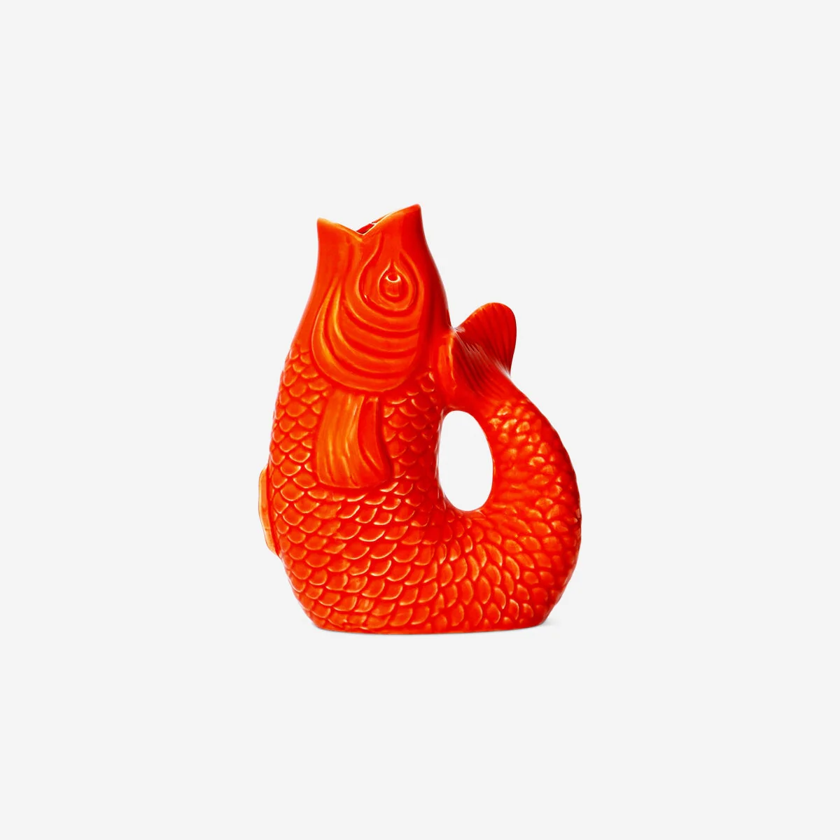 Orange fish vase - Image 3
