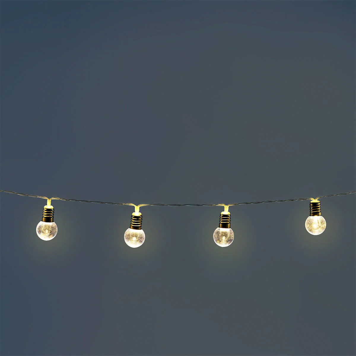 Outdoor string lights with clear bulbs - 390 cm - Image 3