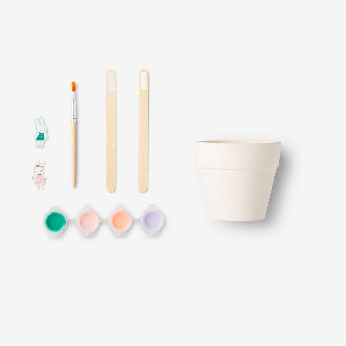 Paint-your-own plant pot - Image 2