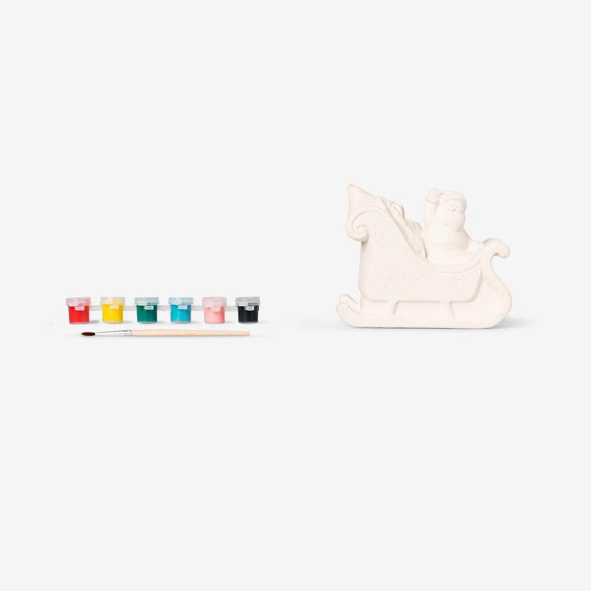 Paint-your-own Santa's sleigh - Image 2