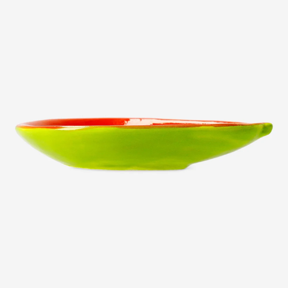 Papaya ceramic dish - 11 cm - Image 2