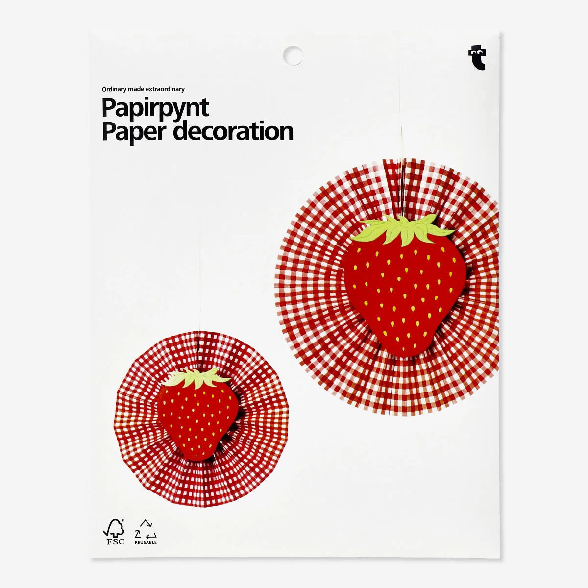 Paper decorations. 2 pcs - Image 3