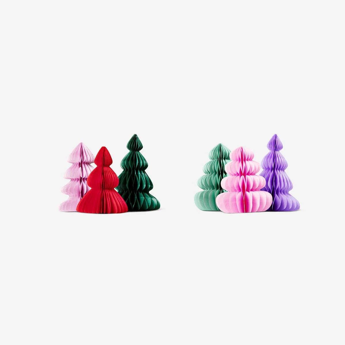 Paper decorations. 6 pcs