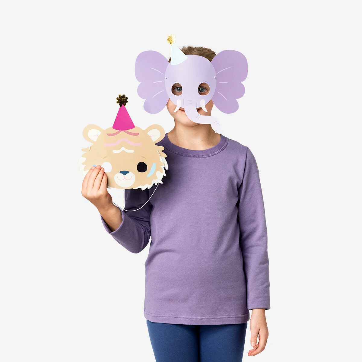 Paper masks. For kids - Image 2
