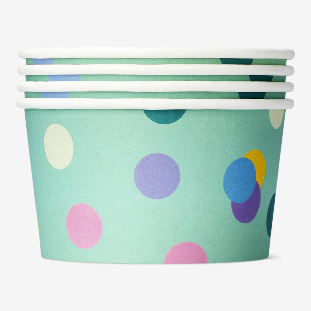 Paper snack bowls - 4 pcs - Image 3