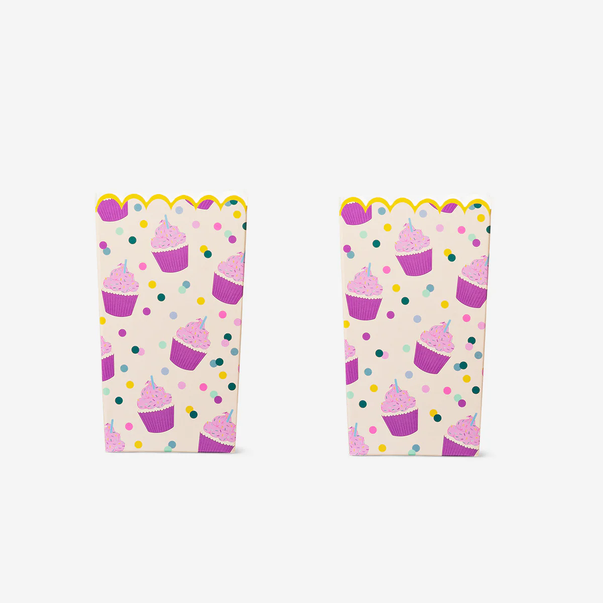 Paper snack tubs - 2 pcs - Image 2