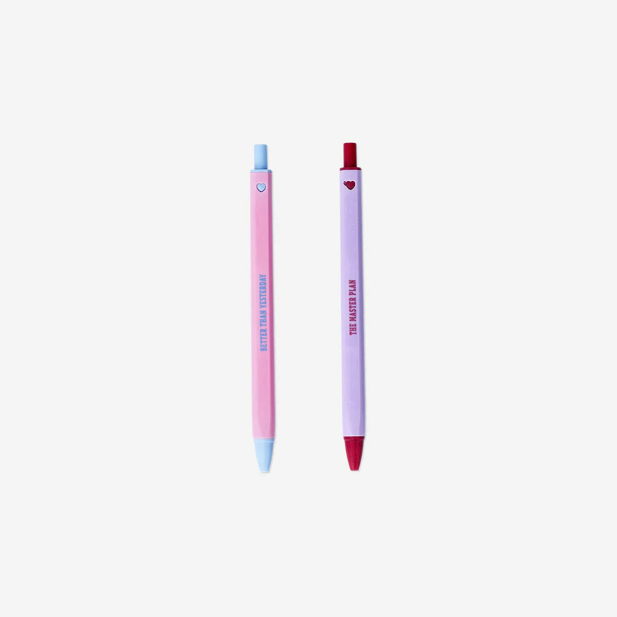 Pastel coloured ballpoint pens - 2 pcs - Image 2