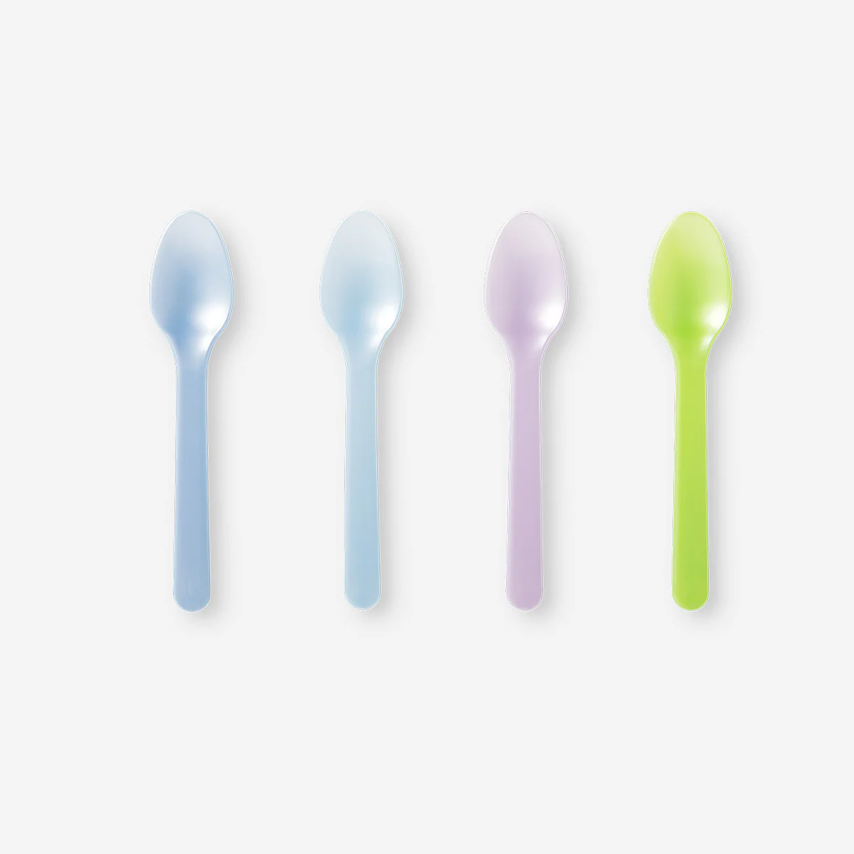 Pearlescent spoons - 4 pcs