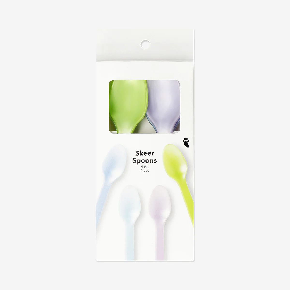 Pearlescent spoons - 4 pcs - Image 3